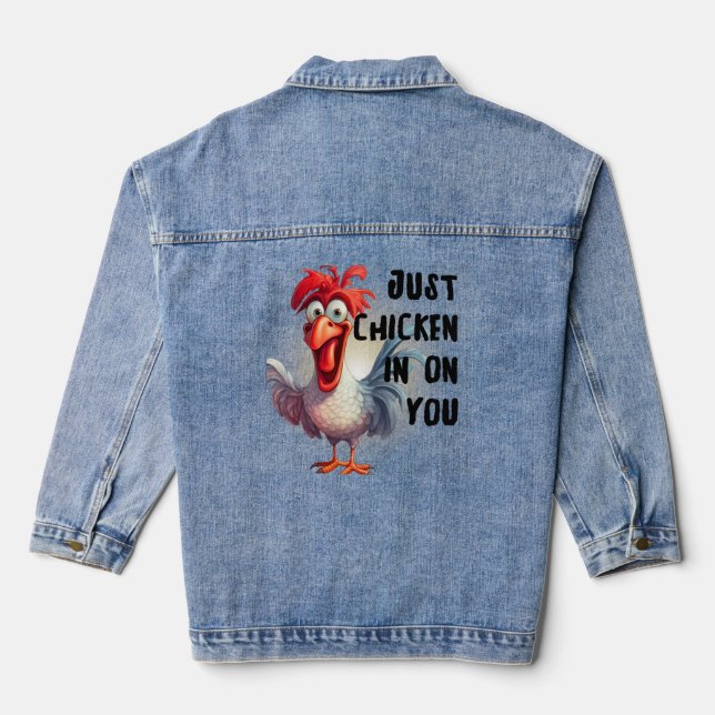 Veste En Jean Poulet Sur Toi (Verso)