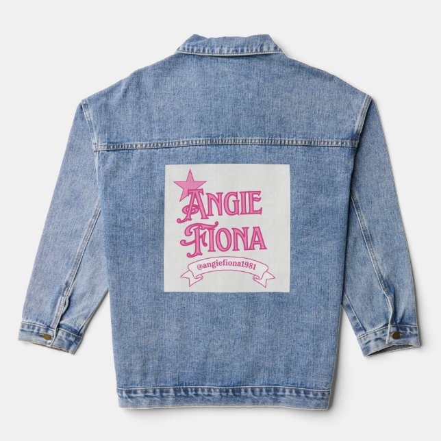 Veste en jean pour femme (Verso)