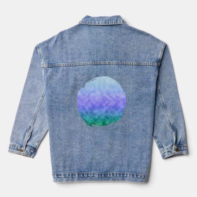 Veste En Jean Printemps sous le ciel (Verso)