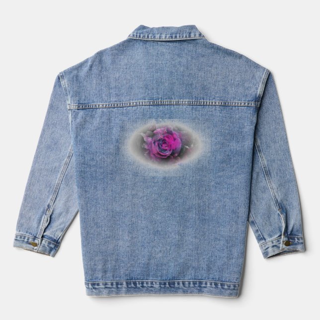Veste En Jean "Promise Rose" (Verso)