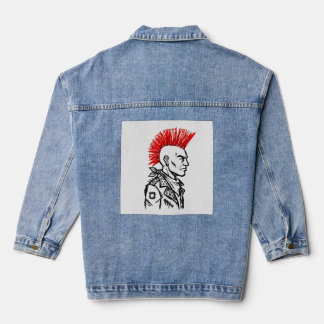 Veste En Jean Punk attitude