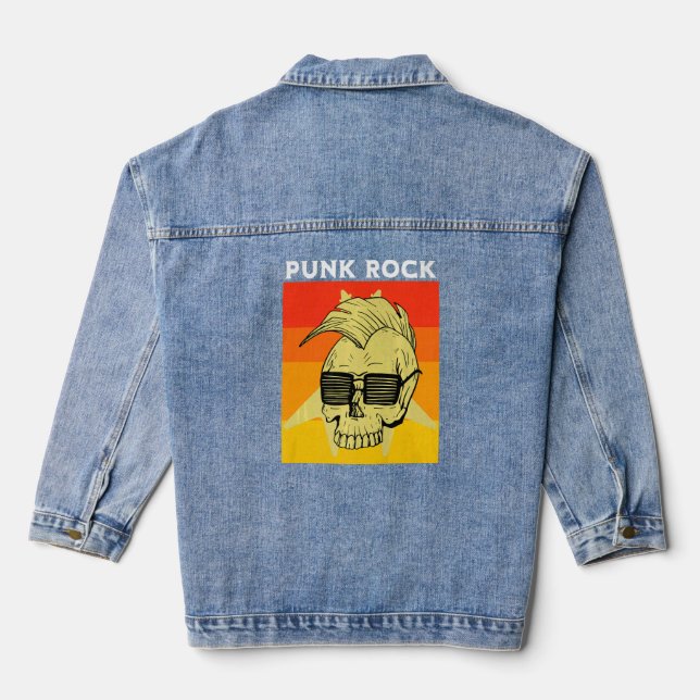 Veste En Jean Punk Rock Music Punks Punkrocker Punk 10 (Verso)