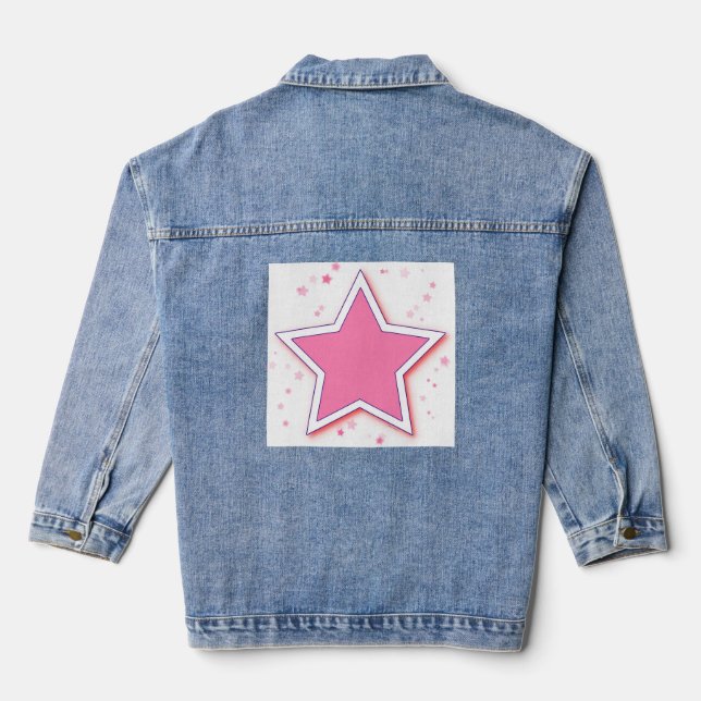 Veste En Jean Qualité de l'étoile (Verso)