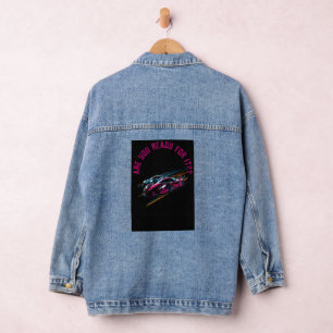 VESTE EN JEAN QUE LES JEUX COMMÈNTENT