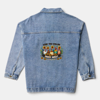 Veste En Jean Qui Vous Appelle Fou