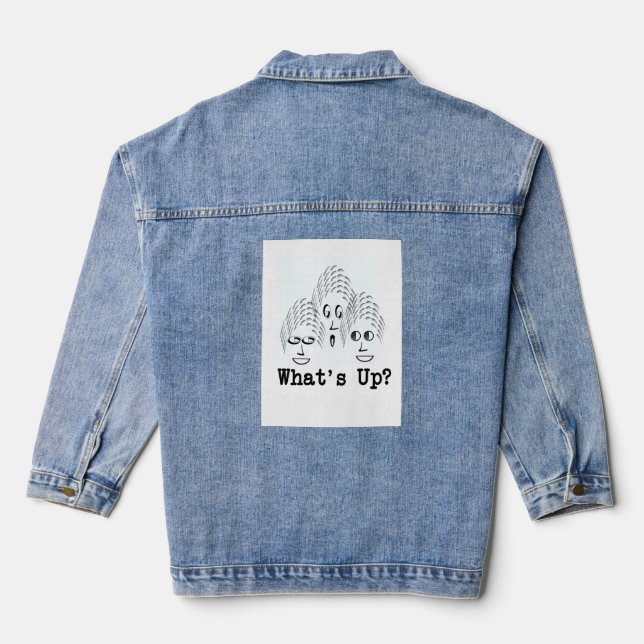 Veste En Jean Quoi de neuf ? (Verso)