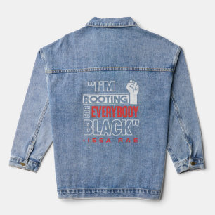 Veste En Jean Racine pour tout le monde Noir Africain-Noir