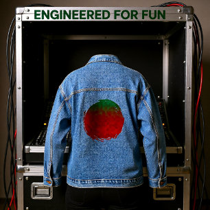 Veste En Jean Racines de Flamme
