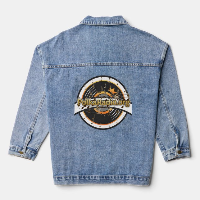 Veste en jean Radio Polka (Verso)