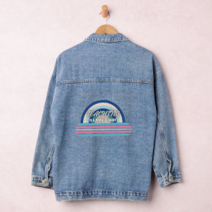 Veste En Jean Rainbow Teaching est un travail de coeur