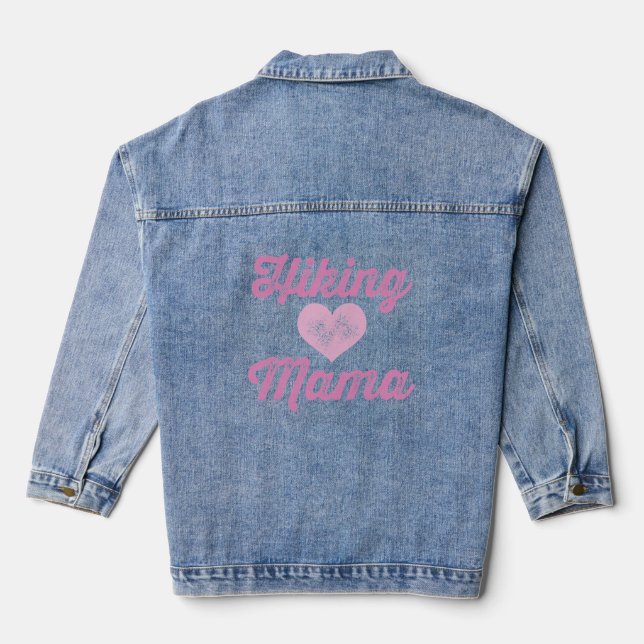 Veste En Jean Randonnée Mama (Verso)