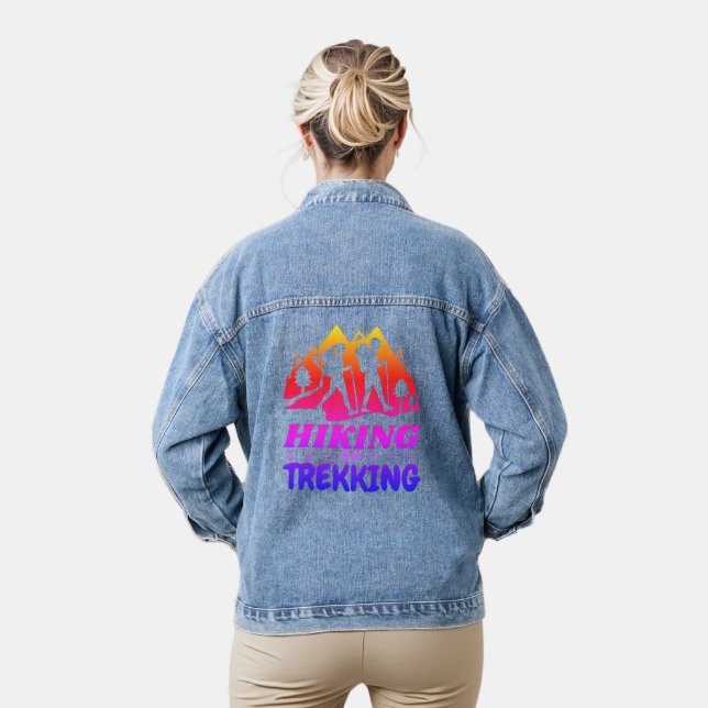 Veste En Jean Randonnée ou trekking (Modèle)