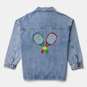Veste En Jean Raquettes de tennis & balle