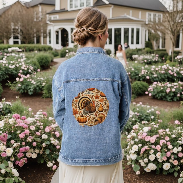 Veste En Jean Rassemblement autour de la table (Mariage Retour)