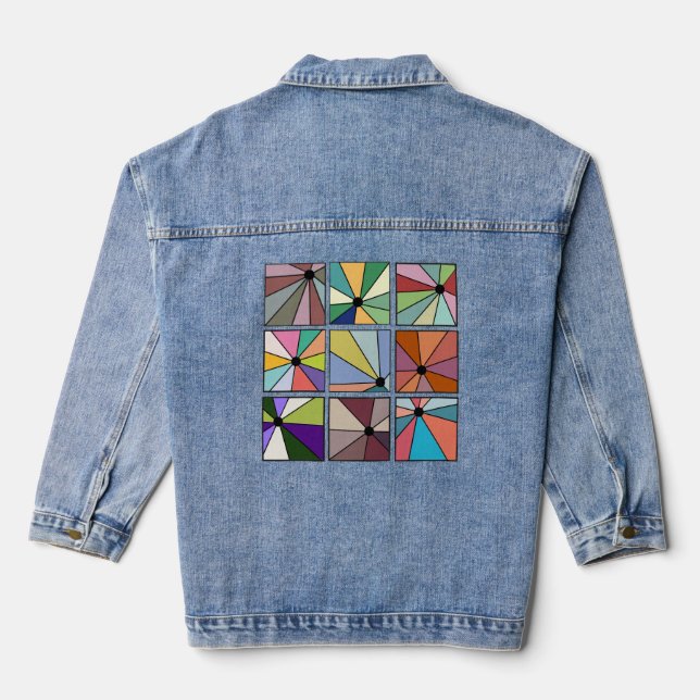 Veste En Jean Rayons Sun (Verso)