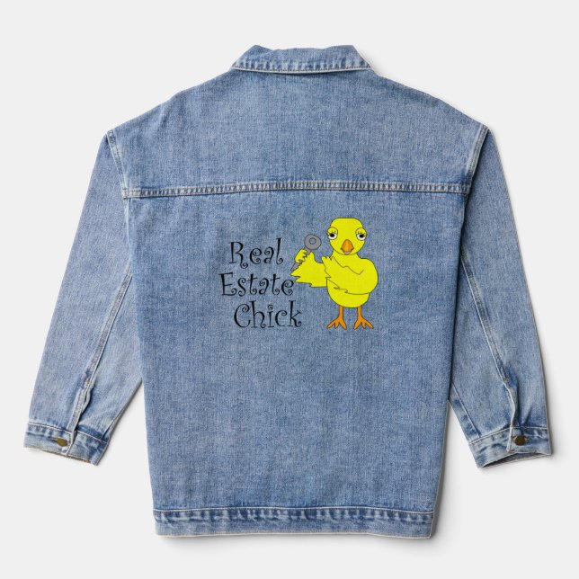 Veste En Jean Real Estate Chick (Verso)