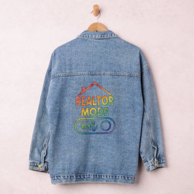 Veste en jean Realtor Mode On Agent immobilier (Hangar)