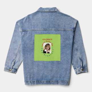 VESTE EN JEAN #REALUSAPRESIDENTLAURAHGUILLEN