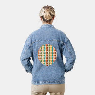 Veste En Jean Rectangles et chaînes