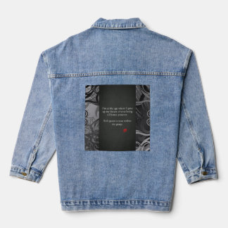 Veste En Jean reine du mal