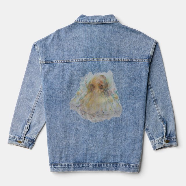Veste En Jean Rejuvenate Octopus Maureen Girard Sea Tentacles (Verso)