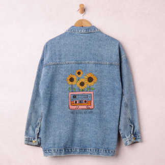 Veste En Jean Reliance on Vibe Boho Sunflower and Cattsette
