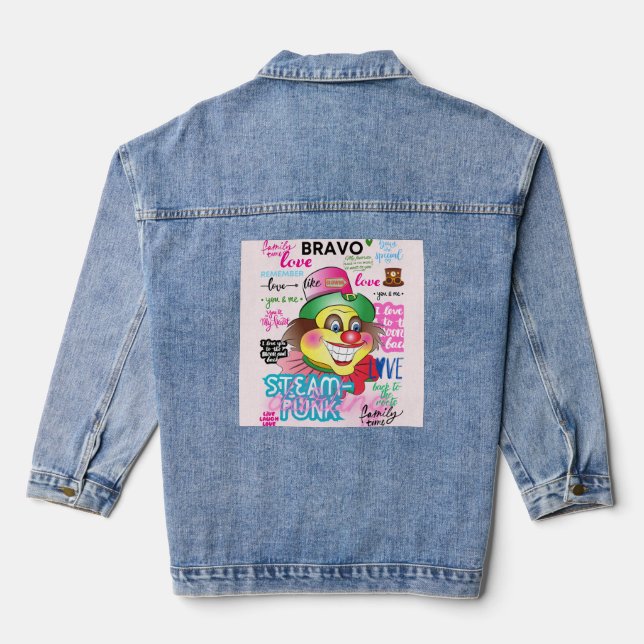 VESTE EN JEAN REMEMBER (Verso)