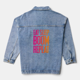 Veste En Jean Répétition de la boue du sommeil - Tee du festival