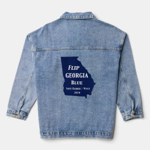 Veste En Jean Retourner Georgia Blue en 2024