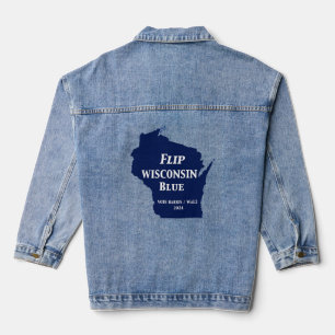Veste En Jean Retourner Wisconsin Blue en 2024
