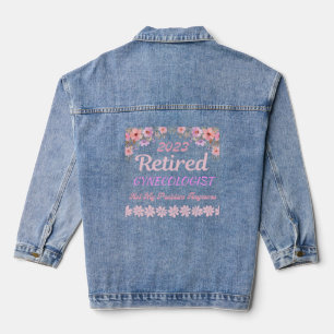 Veste En Jean Retraité 2023 Gynécologue retraite pour femmes