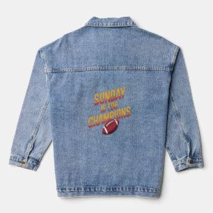 Veste En Jean Rêve du championnat