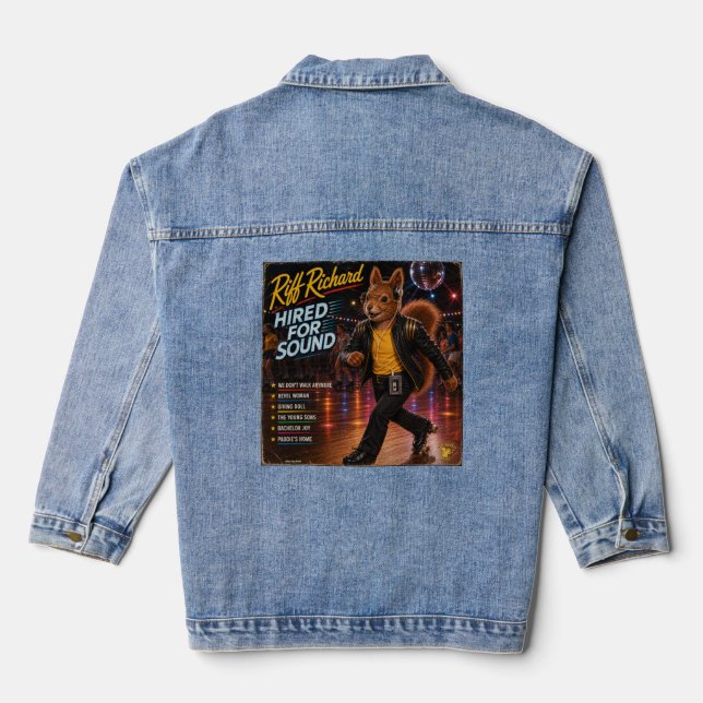 Veste En Jean Riff Richard : une parodie (Verso)