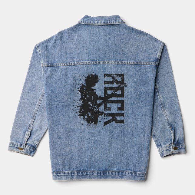 Veste En Jean Rock (Verso)