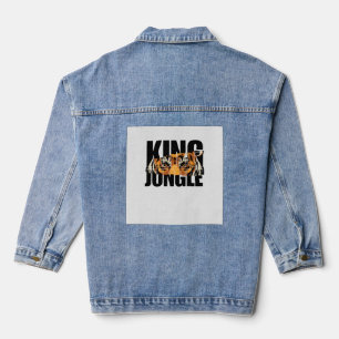 Veste En Jean Roi de la Jungle