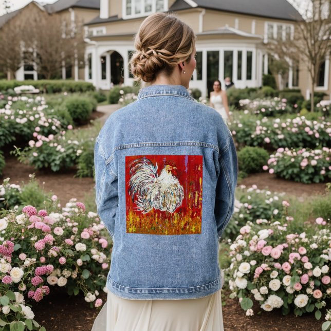 Veste En Jean Rooster Jeans Jacket, quelque chose à croquer! (Mariage Retour)