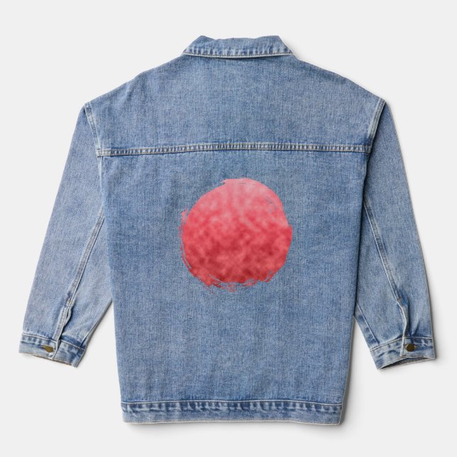 Veste En Jean Rosecore Calme (Verso)