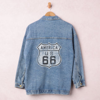Veste En Jean Route 66 Denim Jacket