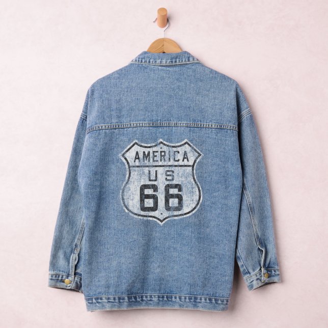 Veste En Jean Route 66 Denim Jacket (Hangar)