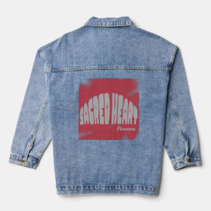 Veste en jean Sacred Heart Pioneers