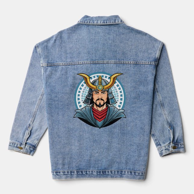 Veste En Jean samouraï japonais (Verso)