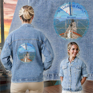 Veste En Jean San Francisco Family Sailing 0869