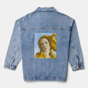 Veste En Jean Sandro Botticelli - Détail de la naissance de Vénu