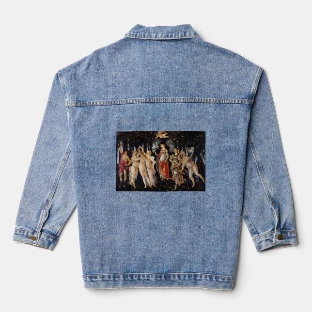 Veste En Jean Sandro Botticelli - La Primavera (Verso)