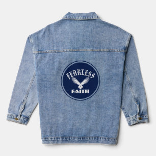 Veste En Jean Sans peur dans la foi — Ailes spirituelles