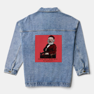 Veste En Jean SantaKarl MarXmas