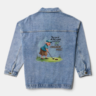 Veste En Jean Sassy Grand-mère Entrez dans le Tri-Blend Freaking