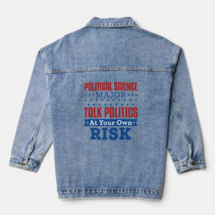 Veste En Jean Sciences politiques Parler de politique et de poli