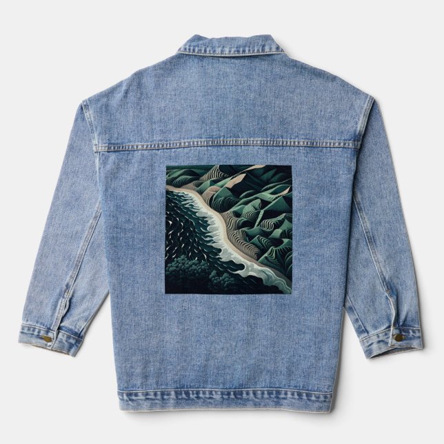 Veste En Jean Serene Shores (Verso)