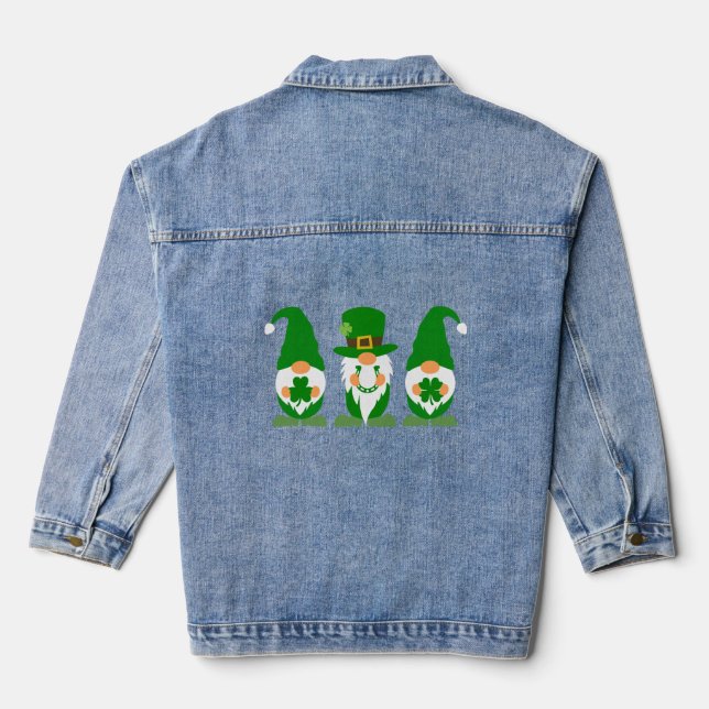 Veste En Jean Shamrocks et bons 🍀 (Verso)